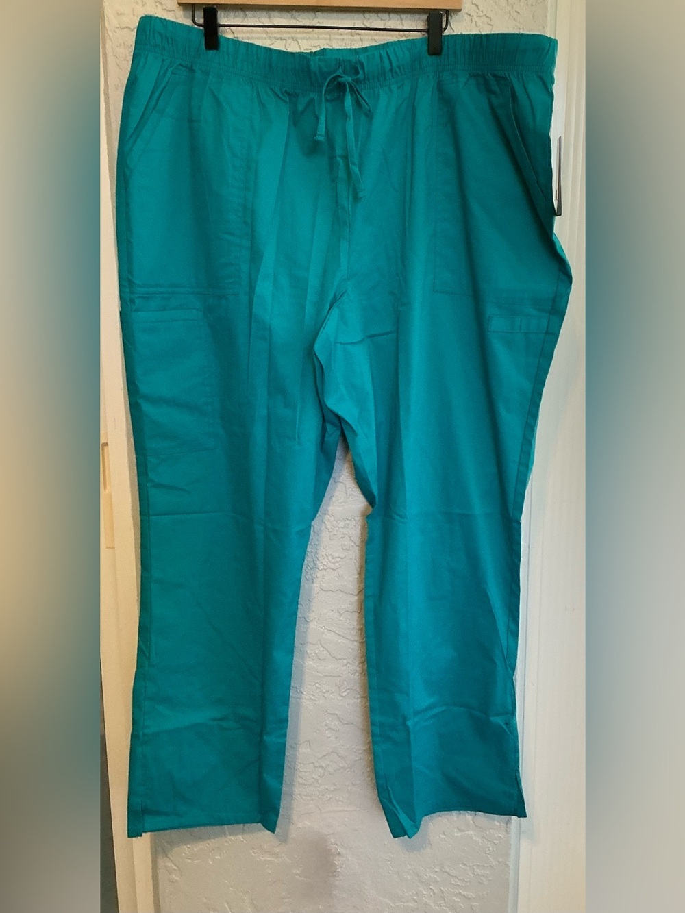 RX Gear Women's Teal Straight-Leg Scrub Pants (NWT)